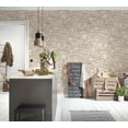 thumbnail image 3 of AS Creation Morris Beige Natural Stone Unpasted Paper Wallpaper, 20.9-in by 33-ft, 57.5 sq. ft., 3 of 3