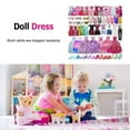 thumbnail image 6 of SHUWND 35 Pack Handmade Doll Clothes Including 5 Wedding Gown Dresses 5 Fashion Dresses 4 Braces Skirt 3 Tops and Pants 3 Bikini Swimsuits 15 Shoes for Doll and Other11.5 Inch Dolls, 6 of 6