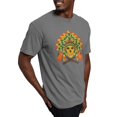 thumbnail image 4 of CafePress - Native Skull Headdress T Shirt - Mens Comfort Colors Shirt, 4 of 5