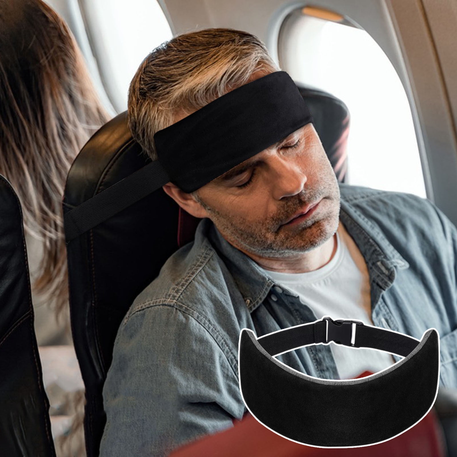 JingChun Headrest Travel Pillow Neck Pillow for Airplane