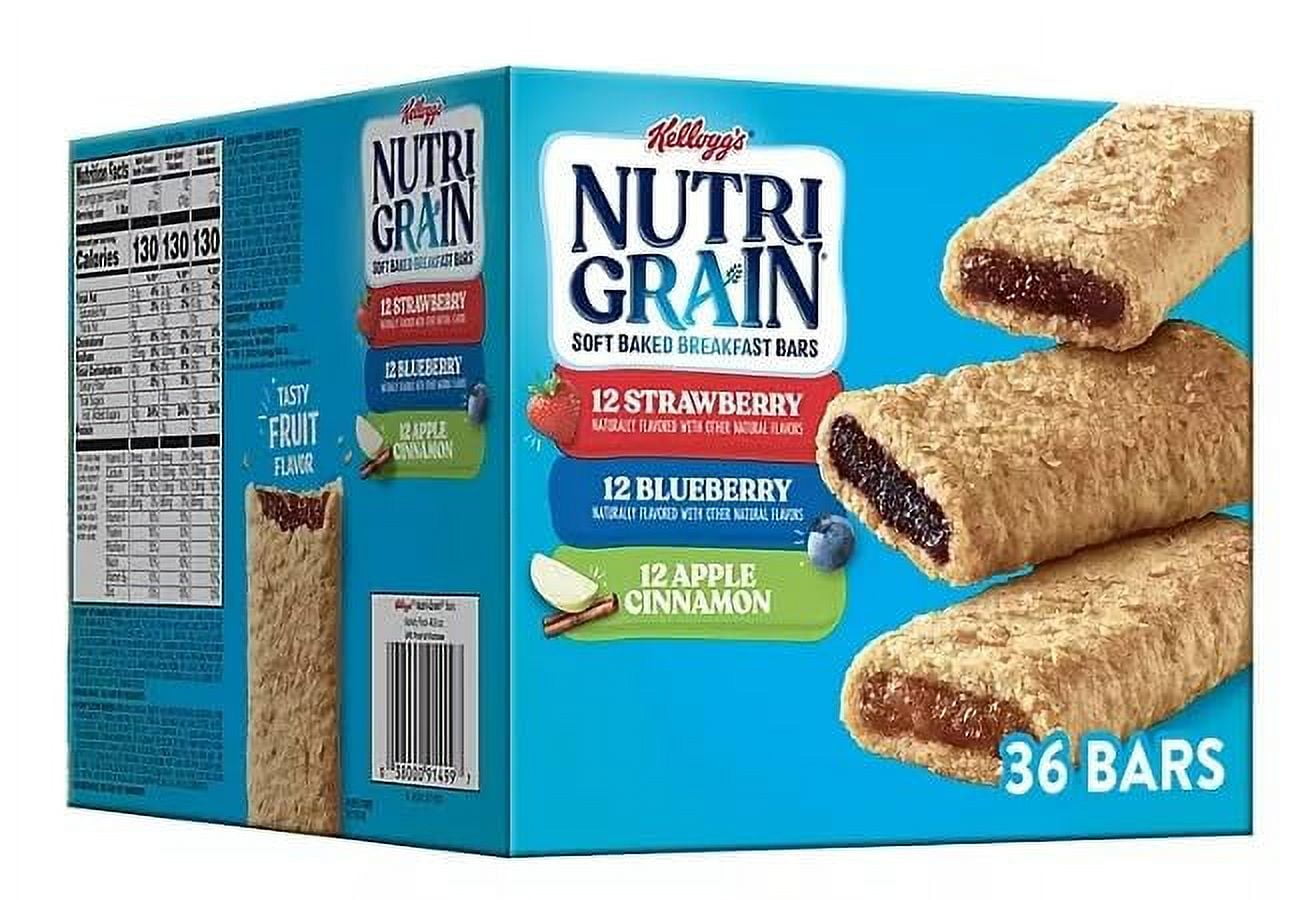 Bundle - Nutri-Grain Bars Variety Pack (1.3 Oz., 36 Pk.) In Packaging