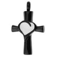 thumbnail image 1 of Colgante de Conmemoración de Mascota Yuyangstore Adorno Decorativo de Collar Pulsera Negro Cruz, 1 of 8