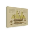 thumbnail image 2 of Vision Studio 'Small Antique Ship Plan V' Canvas Art, 2 of 2