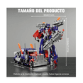 thumbnail image 3 of Juguete Para Niños Con Coche Robot Transformador De Aleación Lab.G Azul, 3 of 5