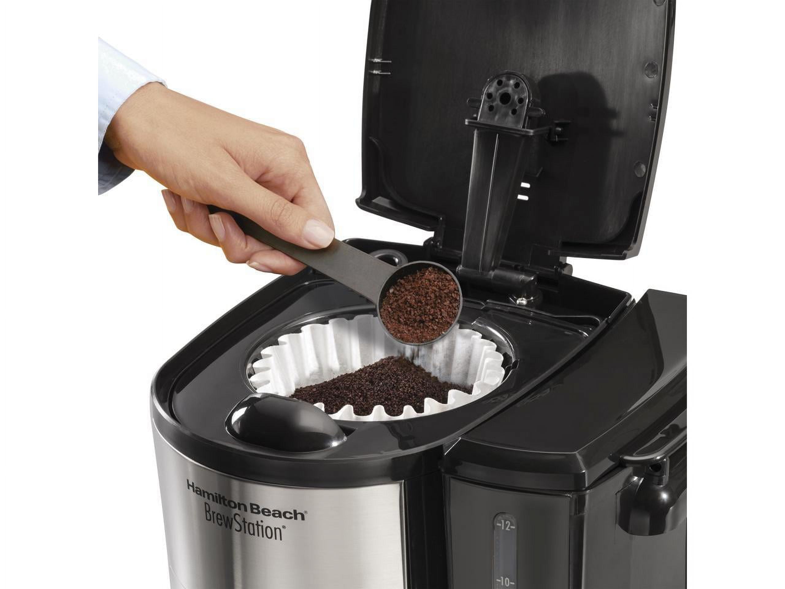 Hamilton Beach BrewStation 12 Cup Coffee Maker, Programmable Hamilton Beach BrewStation 12 Cup Coffee Maker, Programmable