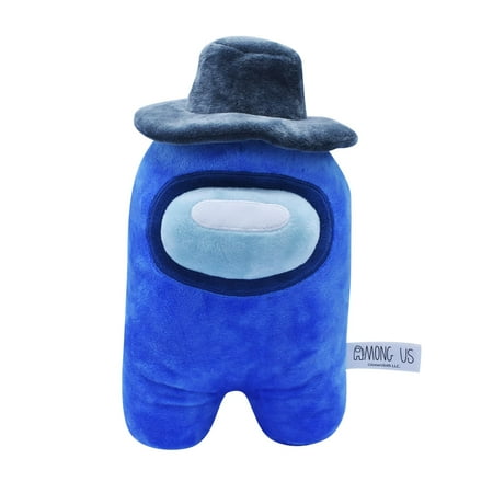 Among Us 7 Inch Plush | Blue Crewmate w/ Hat