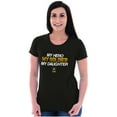 thumbnail image 3 of US Army Logo My Daughter Hero Solider Women's T Shirt Ladies Tee Brisco Brands S, 3 of 5