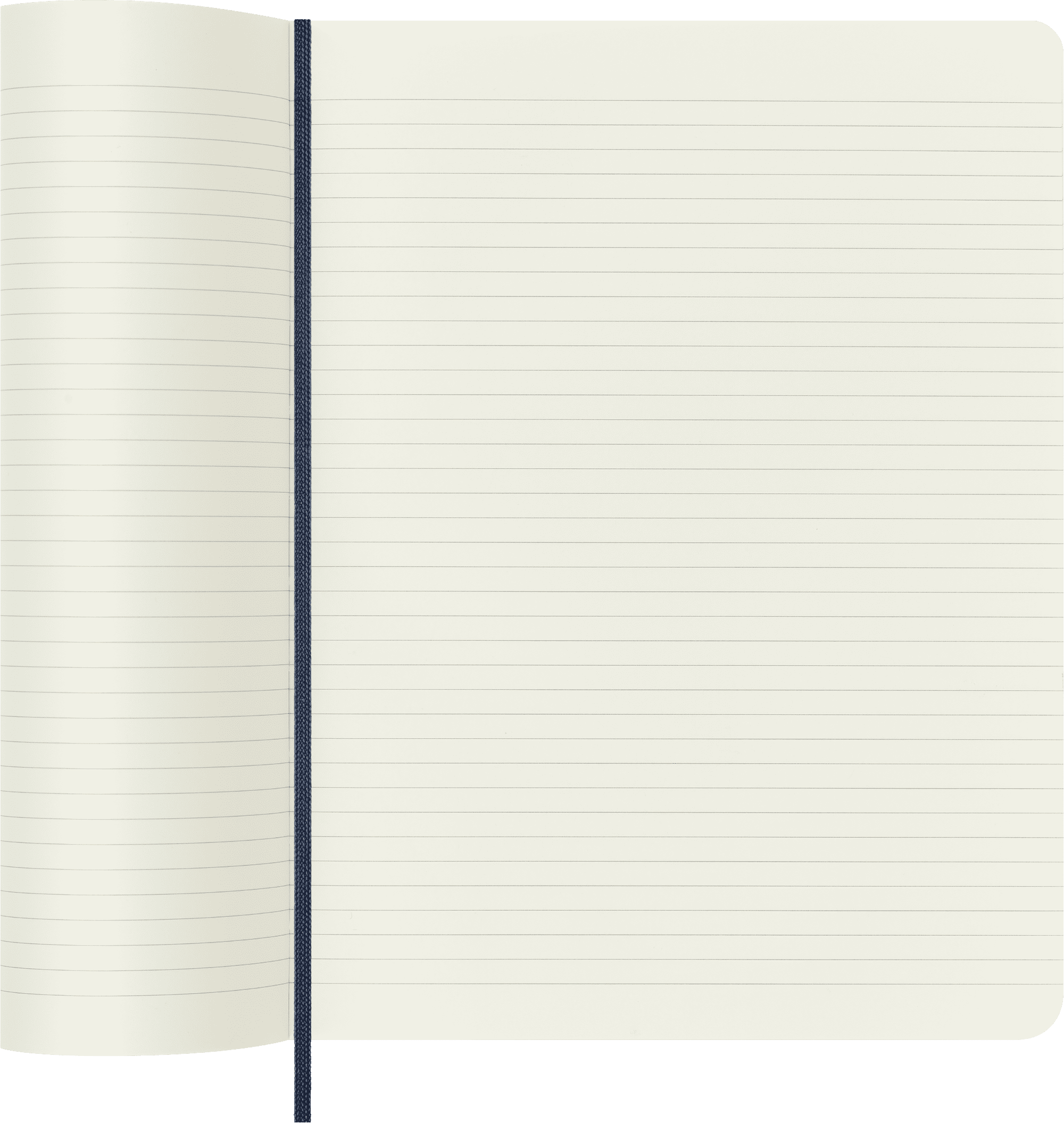 Moleskine Classic Notebook, Soft Cover, XL (7.5" x 9.75"), Ruled, Sapphire Blue