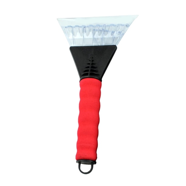 Raspador de hielo para descongelar refrigeradores, cocinas domésticas, resistente a rayones. Rojo