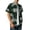 Dark Green-1, variant on Hawaiian Shirt for Men Summer Short Sleeve Button Down Lapel Collar Loose Fit Tropical Print Beach Shirts Vacation Outfits