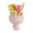 Pink, variant on Flower Blower Toy Rechargeable Handheld Automatic Machine With LED Lights For Kids Outdoor Party Events