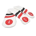 thumbnail image 3 of Fundas para palos de golf Fundas para cabezas de golf Juego completo de fundas para palos de golf Protección blanca, 3 of 12