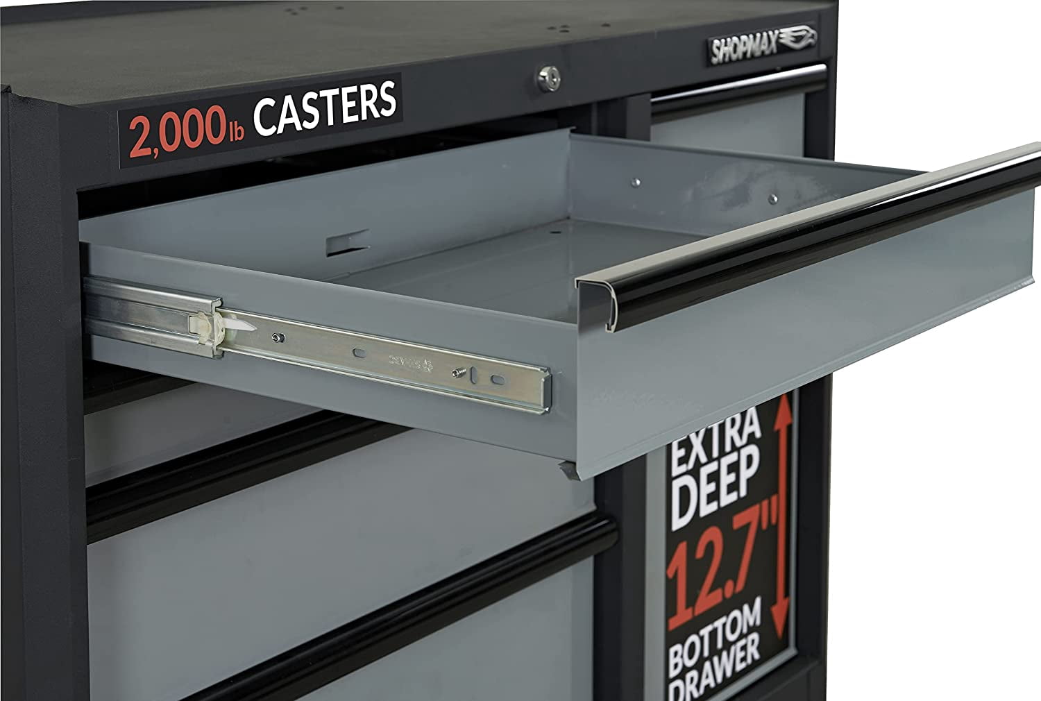 41 in. W 8-Drawer Rolling Tool Cabinet