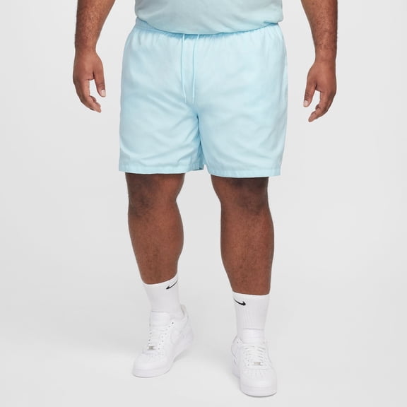 Men's Nike Club Woven Flow Shorts Color: Glacier Size: XL