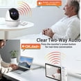 thumbnail image 4 of Monitor para personas mayores con cámara y audio, monitores de sala de conversación bidireccionales para personas mayores, monitor de vídeo con zoom panorámico para cuidado y cuidadores de personas ma, 4 of 5