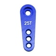 thumbnail image 4 of Bocina de Brazo servo Vogacara para Axial SCX10 D90 TRX4 TF2 CC01 Capra RC Aleación de aluminio Azul, 4 of 6