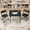 Black, variant on MAROUTE Folding Table and Chairs Set – 3-Piece Portable Activity Furniture with PU Soft Cushioned Seats – Ideal for Eating, Reading & Play, Gray