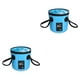 thumbnail image 1 of Cubo de agua plegable portátil impermeable Soidarity 12L 20L para camping y jardinería, 1 of 6