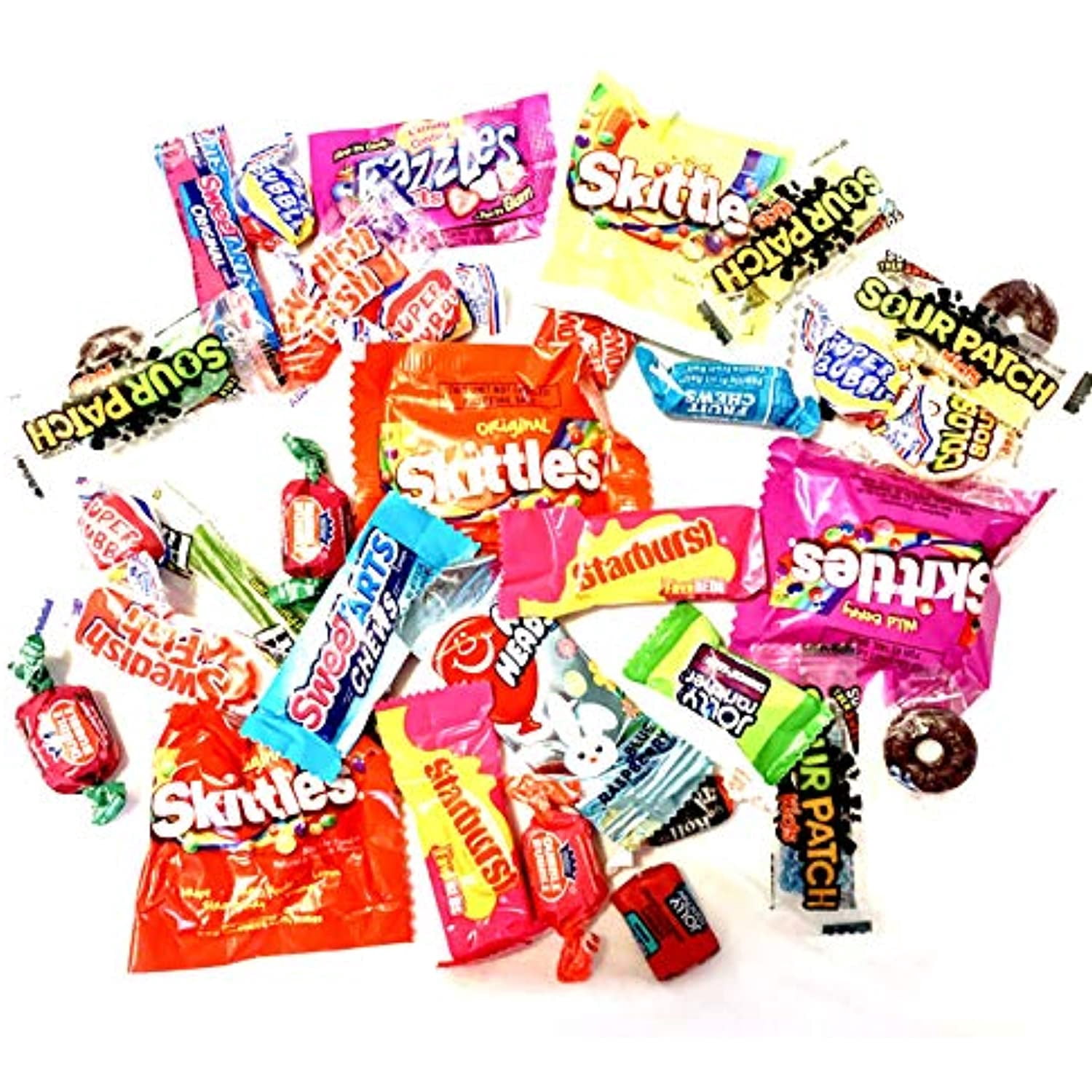 Pre-filled CANDY and SURPRISE Toy Easter Eggs Plastic hinge 48ct