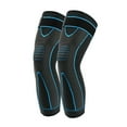 thumbnail image 2 of Extra Long Leg Support Knee Sleeves For Basketball, Football, Knee Pain, Exercise, 2 of 5