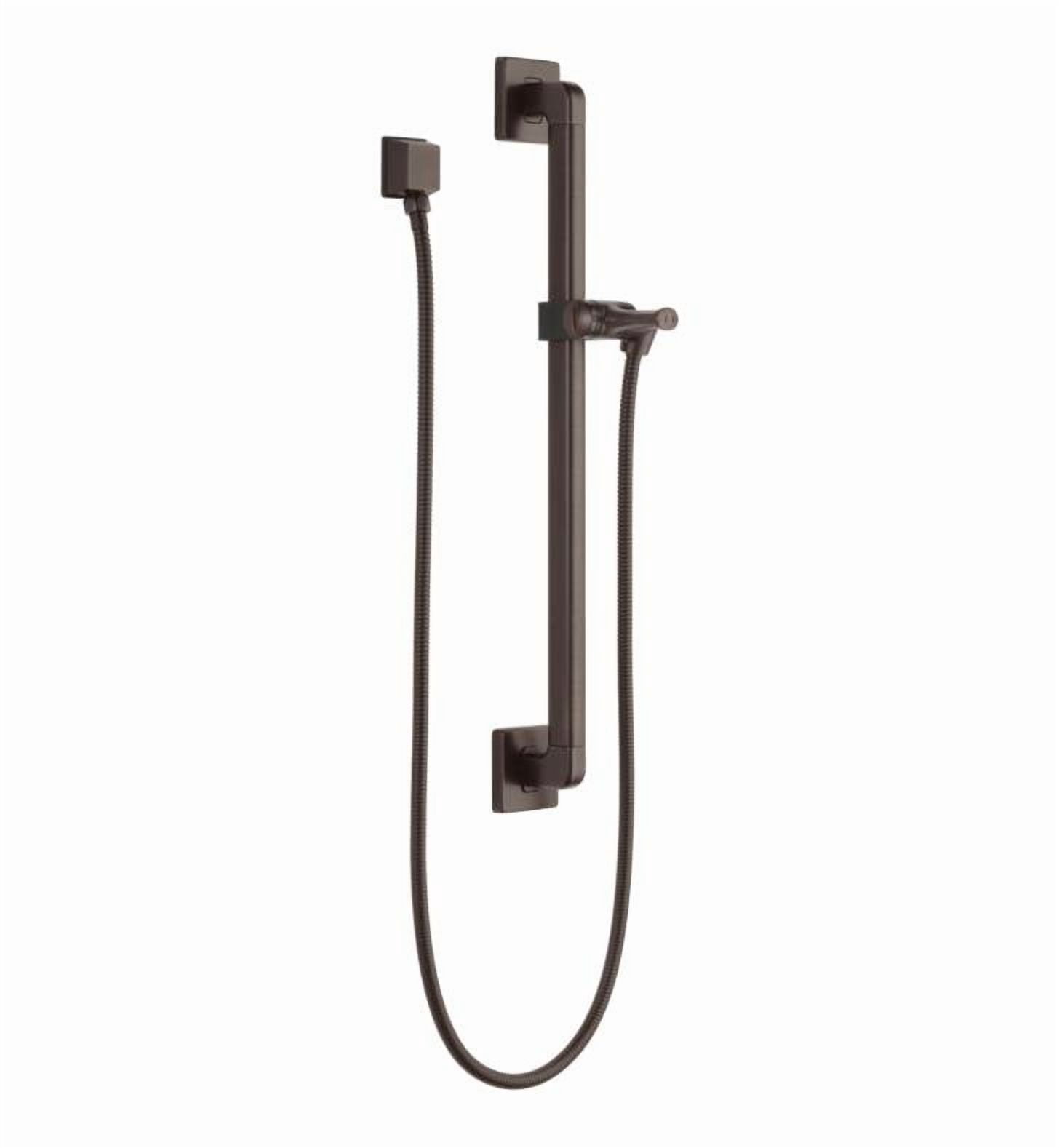 Delta 51500 Adjustable Slide Bar / Grab Bar Assembly with Elbow, Chrome