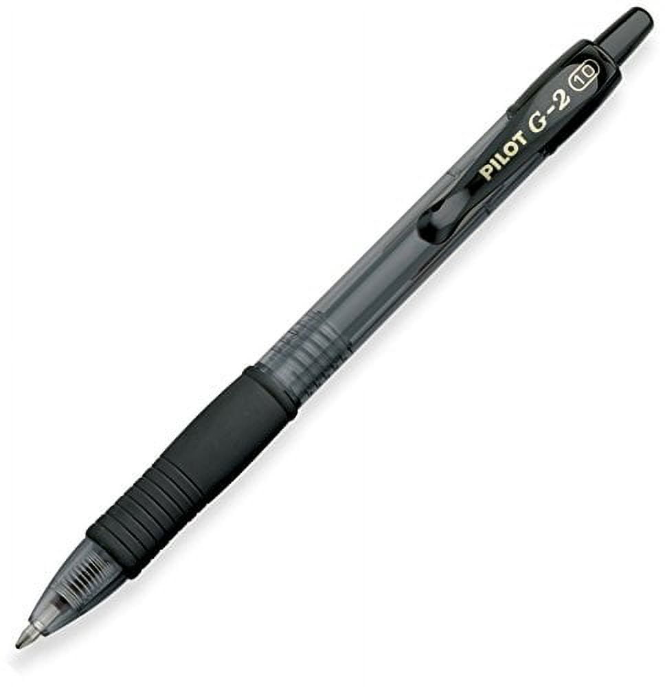 Pilot G2 Retractable Premium Gel Ink Roller Ball Pens Bold Pt (1.) Dozen Box Black; Retractable, Refillable & Premium Comfort Grip; Smooth Lines to the End of the Page, America?s #1 Selling Pen Brand