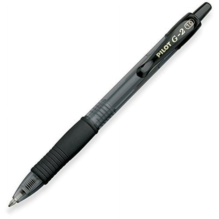 Pilot G2 Retractable Premium Gel Ink Roller Ball Pens, Fine Point, 36 Pens, Black (46052)