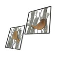 thumbnail image 2 of Rustic Birds and Branches 2 Piece Wood and Metal Wall Sculpture Set, 2 of 5