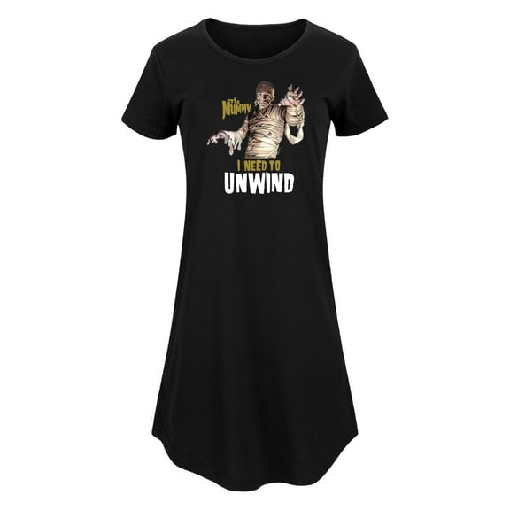 Classic Monsters - The Mummy - I Need to Unwind - Women's Any Way Dress