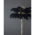 thumbnail image 4 of A&B Home Dita Feather Floor Lamp - Black/Gold, 4 of 5