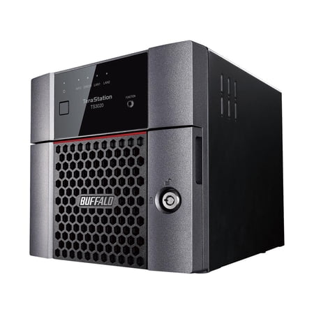 UPC: 0747464134208 | BUFFALO TeraStation TS3220DN0802 2-Bay NAS 8TB (2x4TB) with NAS-Grade Hard Drives Included Desktop Network Attached Storage