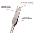 thumbnail image 2 of Para Sedal Pesca Cortador Minialicates Acero Inoxidable Herramienta (plata), 2 of 5