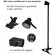 thumbnail image 3 of Clip de luz led de 8,5cm - negro Adepaton 2035221-1, 3 of 9