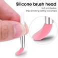 thumbnail image 3 of 9 PCS Silicone Lip Brush Reusable Lipstick Applicator Lipstick Brush Makeup Tool Kit Silicone Brush Stick for Lipstick Eyeshadow and Cream Lip Mask, 3 of 4