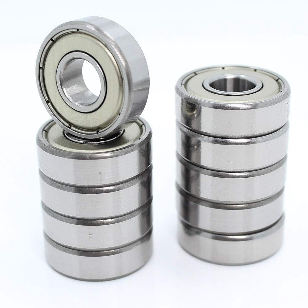 6000ZZ Deep Groove Ball Bearing ABEC-5 10x26x8mm 52100 Chrome Steel Ball Bearings 6000Z 80100 Z