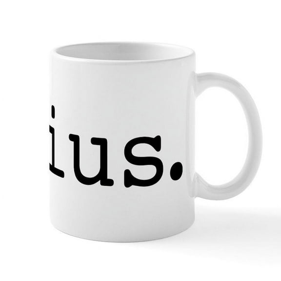 CafePress - Jenius - 11 oz Ceramic Mug - Novelty Coffee Tea Cup