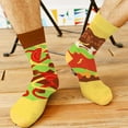 thumbnail image 4 of Funny Socks Box Funny Taco Food Socks for Men Women Novelty Funky Cute Socks Taco Socks Father's Day Valentine Birthday Christmas Gift（M, 2 Pairs）, 4 of 8