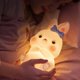 thumbnail image 4 of Luz Nocturna recargable por USB para niños, lámpara de silicona suave con bonito Conejo, animales de cerdo con Sensor táctil, decoración de dormitorio, 4 of 4