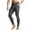 Gray, variant on Men's Solid Color Yoga Pants Cross-Front Jeggings High-Waist Legging Pocket Athletic Tights Running Marathon Joggers Thermal Base Layer Leggings Fitness Pants(Black,L)