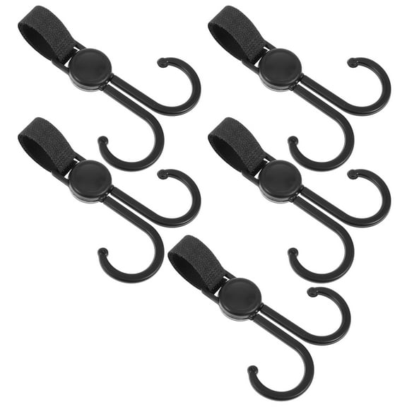 HOMEMAXS  5 Pcs Garage Ladder Hooks Hanging Shopping Travel