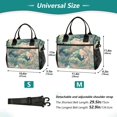 thumbnail image 4 of FORMRS Insulated Lunch Bag Unisex Large Capacity with Shoulder Strap, Floral Forest Pattern, 4 of 6
