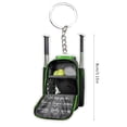 thumbnail image 3 of Mini Baseball Backpack Acrylic Key Chain Baseball Keychain Gifts For Father Baseball Gift For Players Seniors Mom Dad Team, 3 of 6