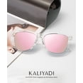 thumbnail image 3 of KALIYADI Polarized Sunglasses for Women Men Retro Square Sun Glasses UV Protection, 3 of 6