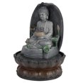 thumbnail image 3 of Decoración De Buda Fácil De Usar, Fuente De Agua LED De Buda, Decoración De Fuente, Oficina Para Sala De Té De Escritorio, Sala De Estar ANGGREK No, 3 of 8
