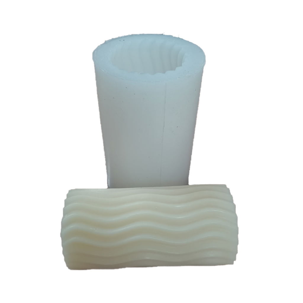 3D Cylindrical Candle Silicone Mold for Creative Crystal Epoxy Resin Silicone Mo