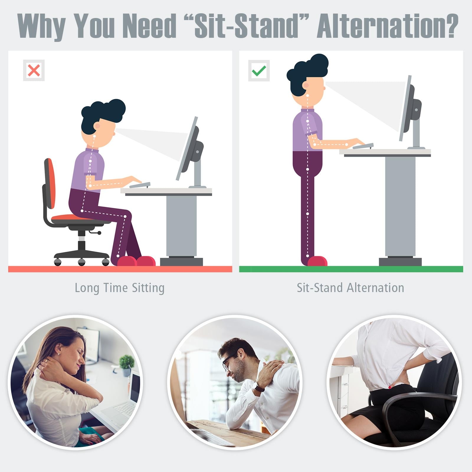 Giantex Stand Up Laptop Podium, Height Adjustable Mobile Stand, olling Lecture Desk, Computer Desk w/Swivel Lockable Wheels, Sit-to-Stand Lectern(1)