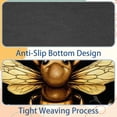 thumbnail image 4 of Bee Printed Square Gaming Mouse Pad, Non-Slip Rubber Bottom Mouse Mat for Office, 8.3x9.8 Inch, 4 of 6