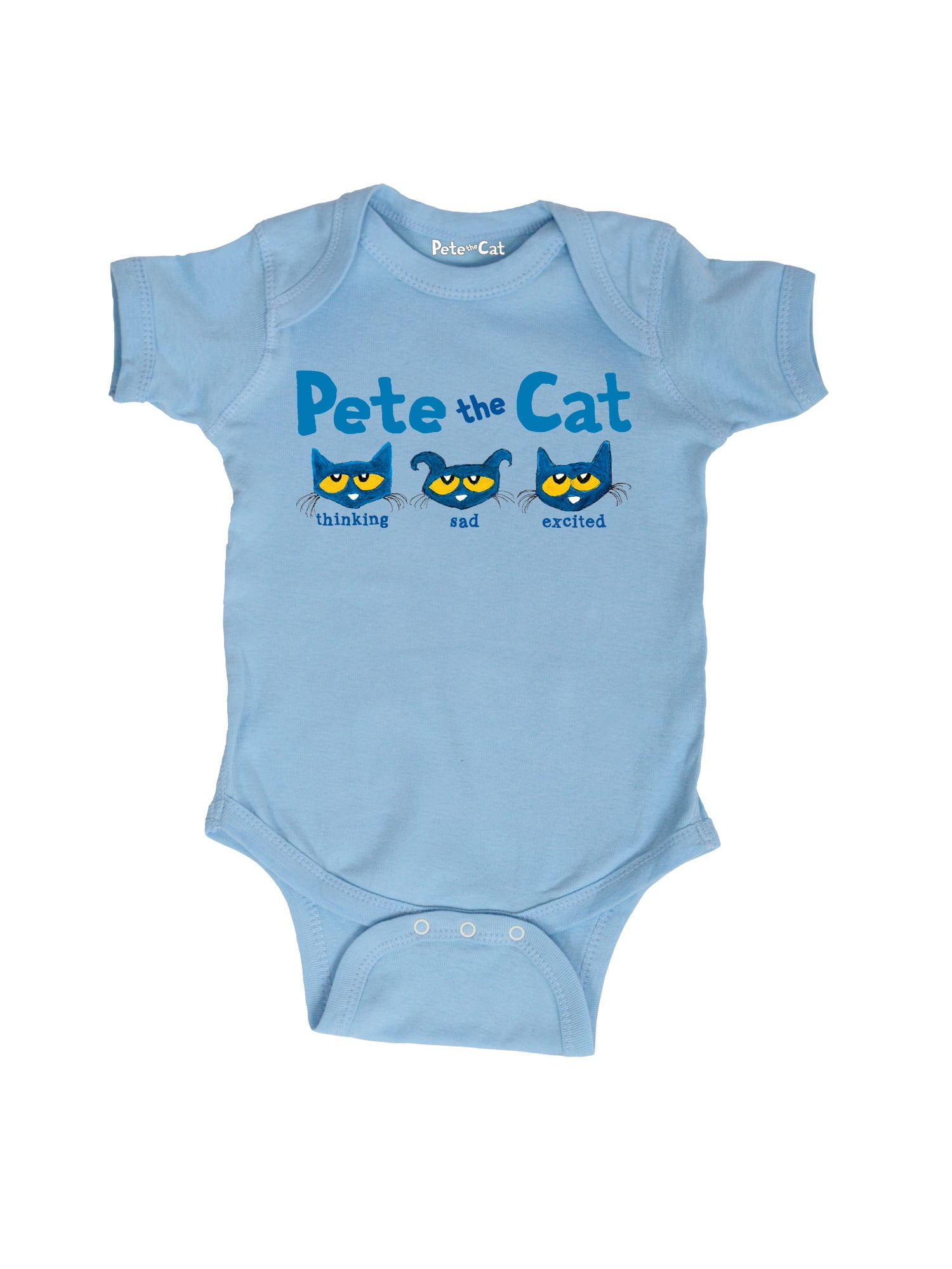 Pete The Cat - The Faces Of Pete - Infant Baby One Piece