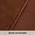 thumbnail image 3 of Ntbay 2 Pack Silky Satin King Pillowcases for Hair and Skin, Luxury and Soft Pillow Cases with Envelope Closure, 20" x 40", Brown, 3 of 6