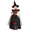 Red Glamour Witch Child Costume